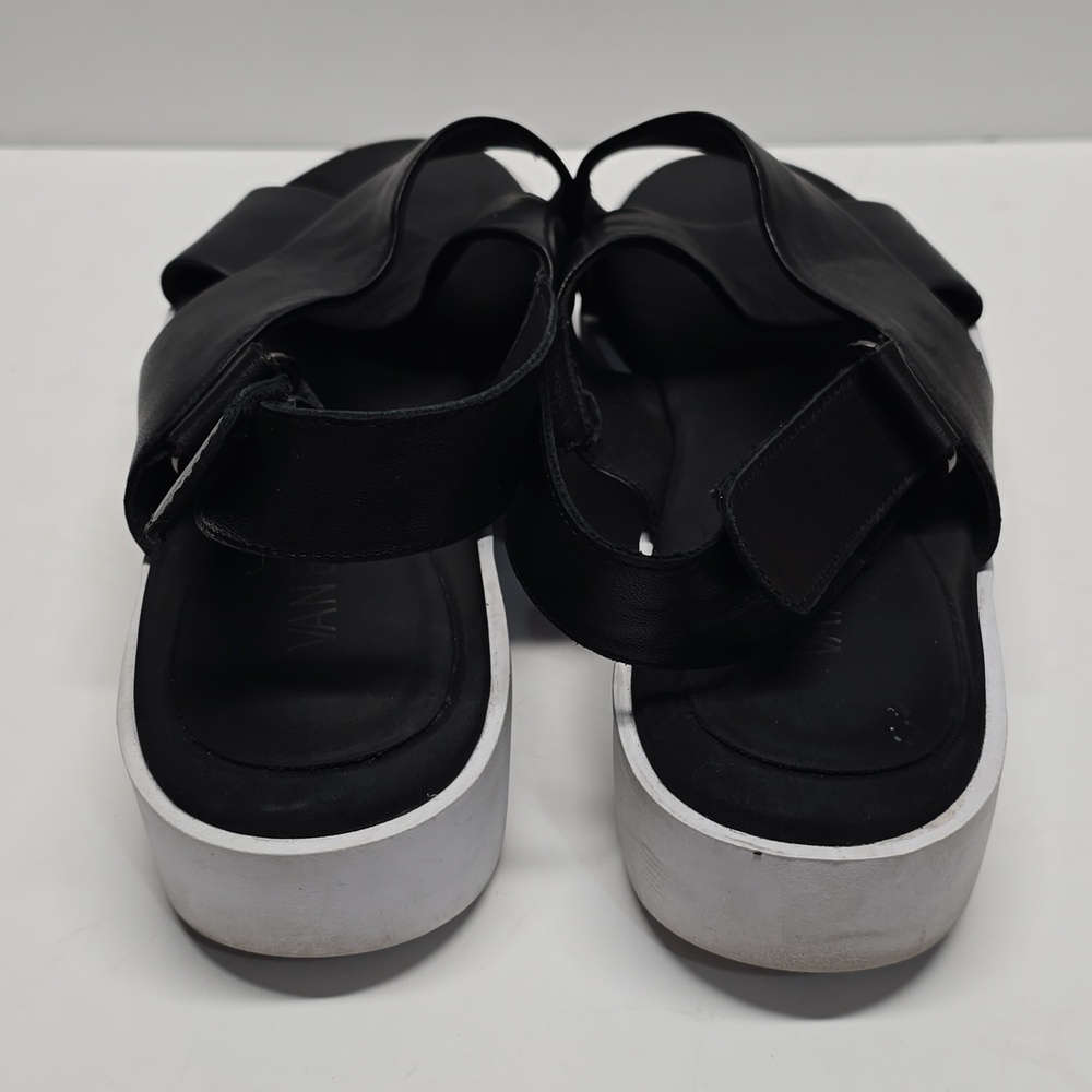 {Vaneli} Clead Strap Slingback Sandal Flatform Platform Open Toe Black - Picture 5 of 16